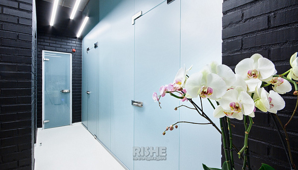 №210  # Беспрофильное остекление, . 'RISHE-С1', ^ Тонированные, ` Цельностеклянные двери.jpg